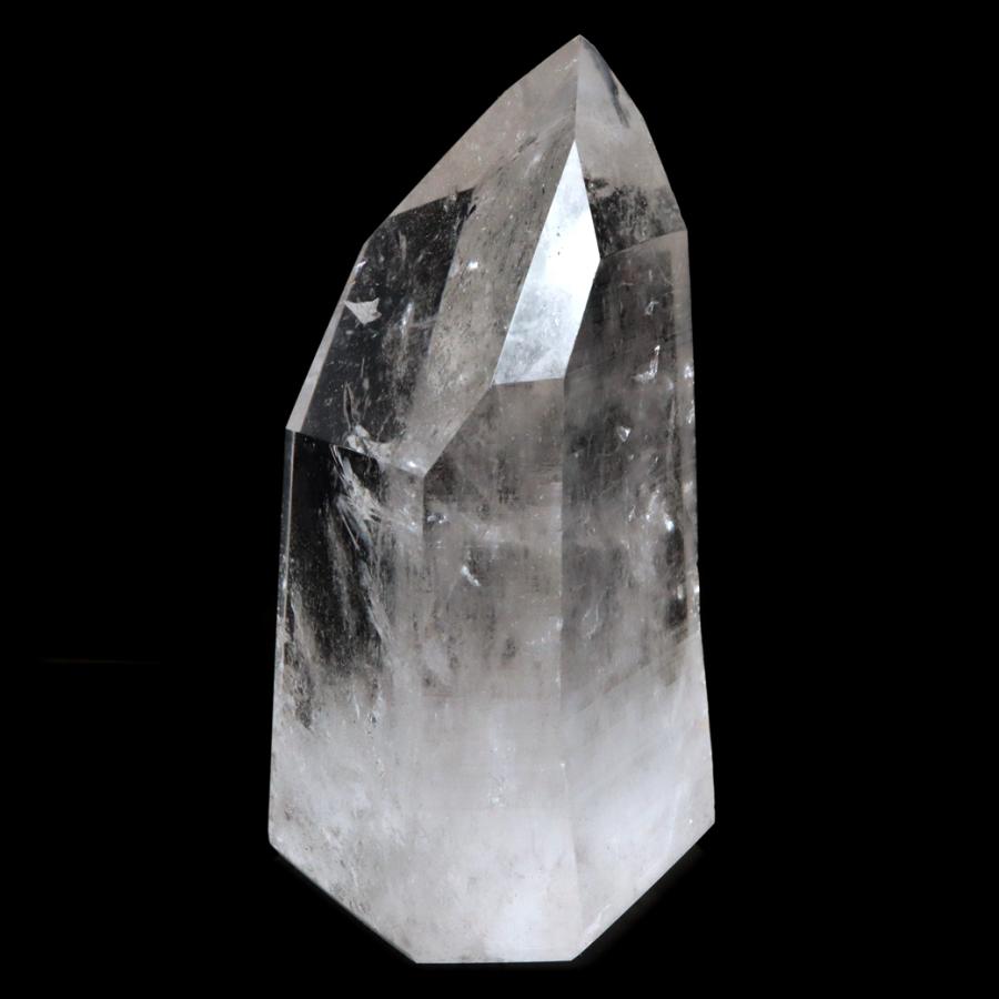 レムリアンシード 水晶 六角柱 ポイント 一部面残し 研磨磨き 445g 1点もの AAA 虹入り レインボー 天然石 ブラジル バイーア州産 証明書付き 爆買 クリスマス |  | 04