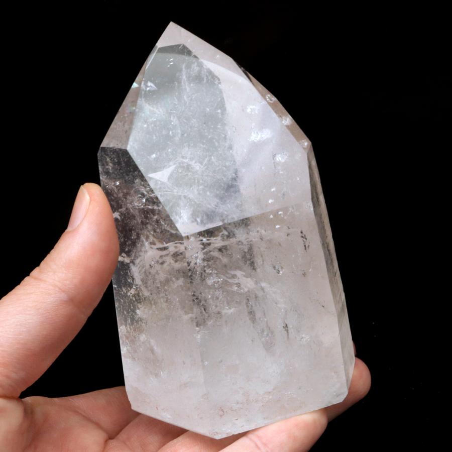 レムリアンシード 水晶 六角柱 ポイント 一部面残し 研磨磨き 445g 1点もの AAA 虹入り レインボー 天然石 ブラジル バイーア州産 証明書付き 爆買 クリスマス |  | 07