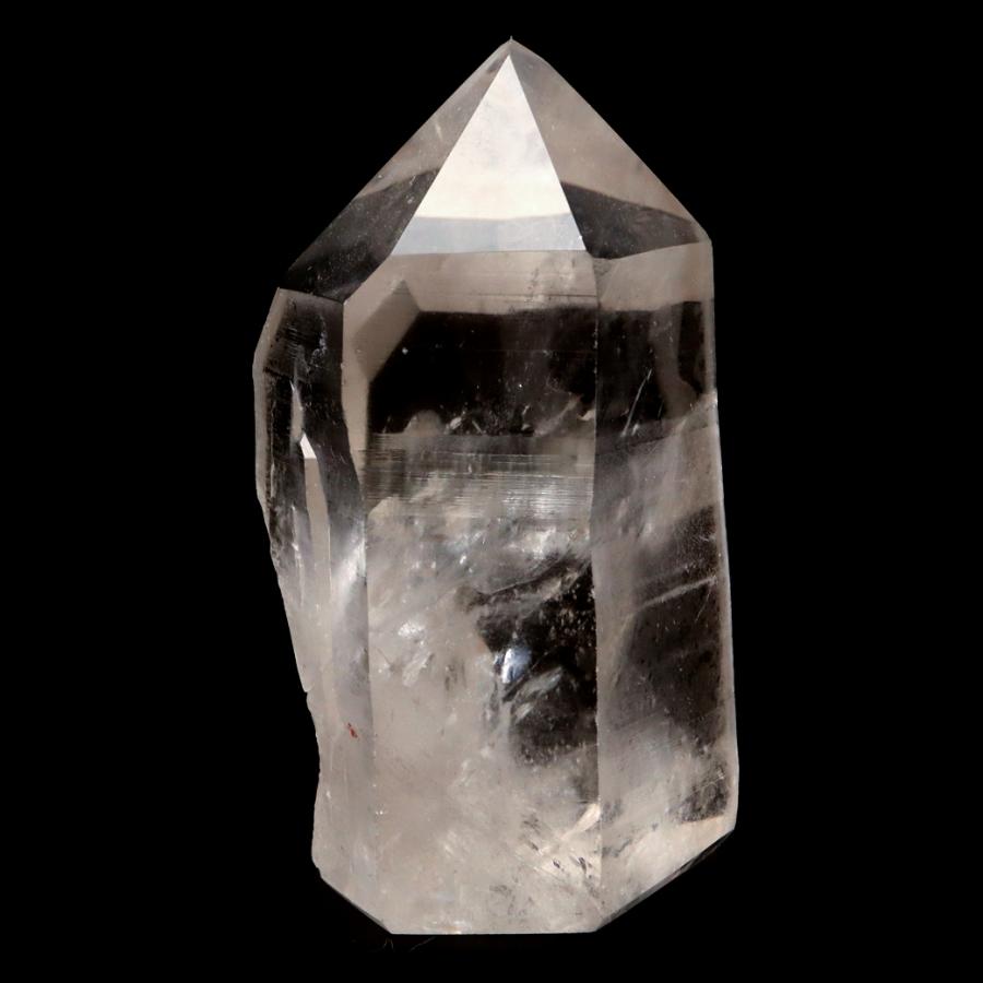 レムリアンシード 水晶 六角柱 ポイント 一部面残し 研磨磨き 266g 1点もの AA 天然石 ブラジル バイーア州産 証明書付き_1