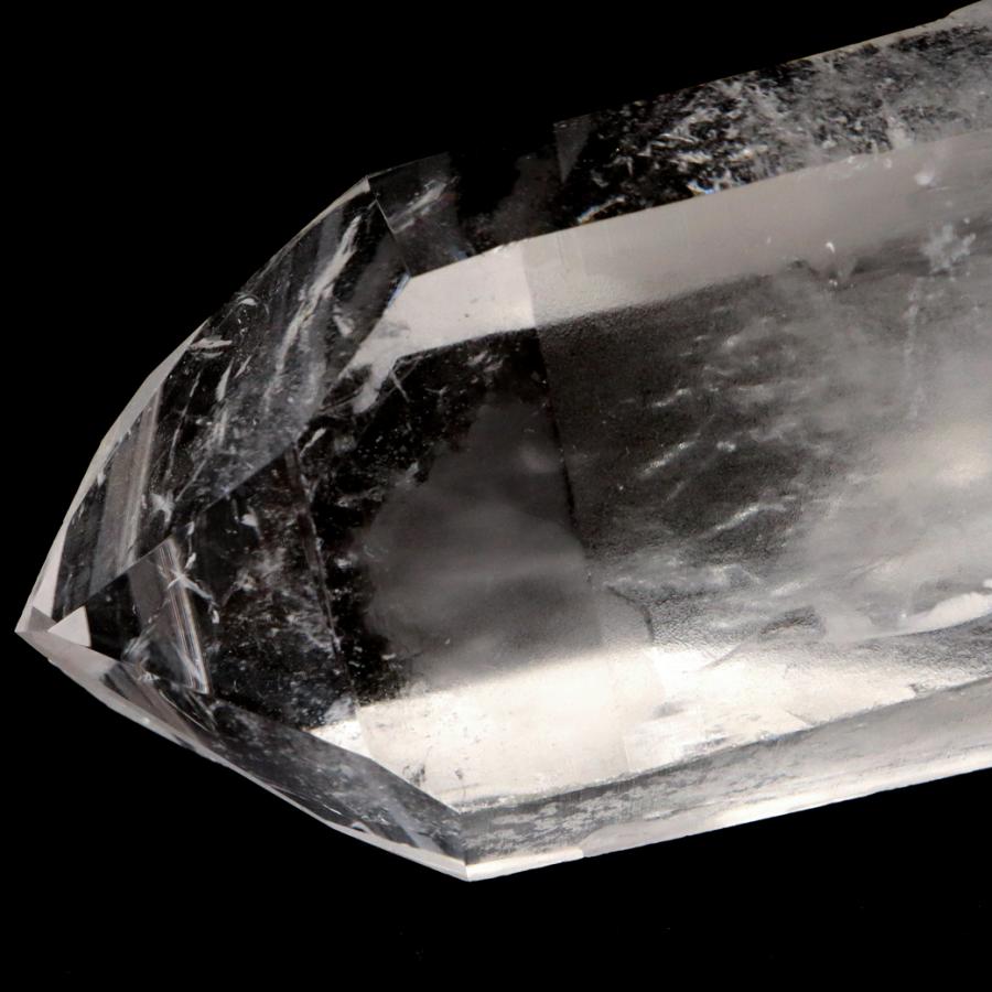 GOLD STONE レムリアンシード 水晶 六角柱 ポイント 一部面残し 研磨
