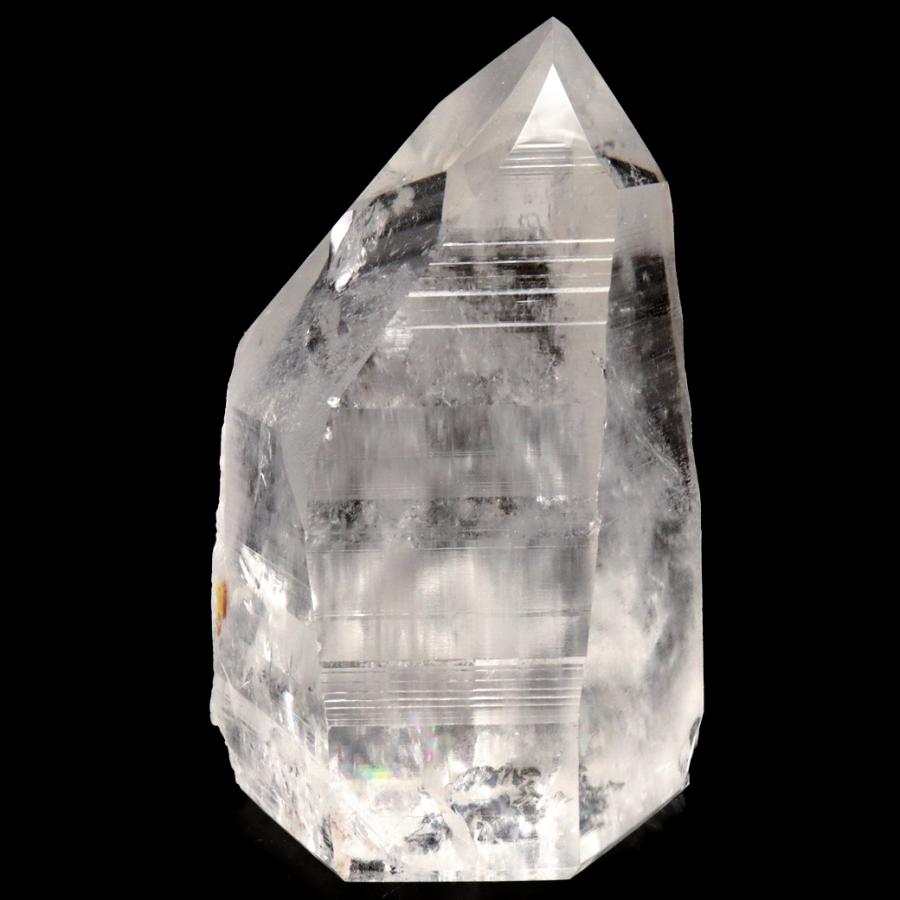 GOLD STONE レムリアンシード 水晶 六角柱 ポイント 一部面残し 研磨