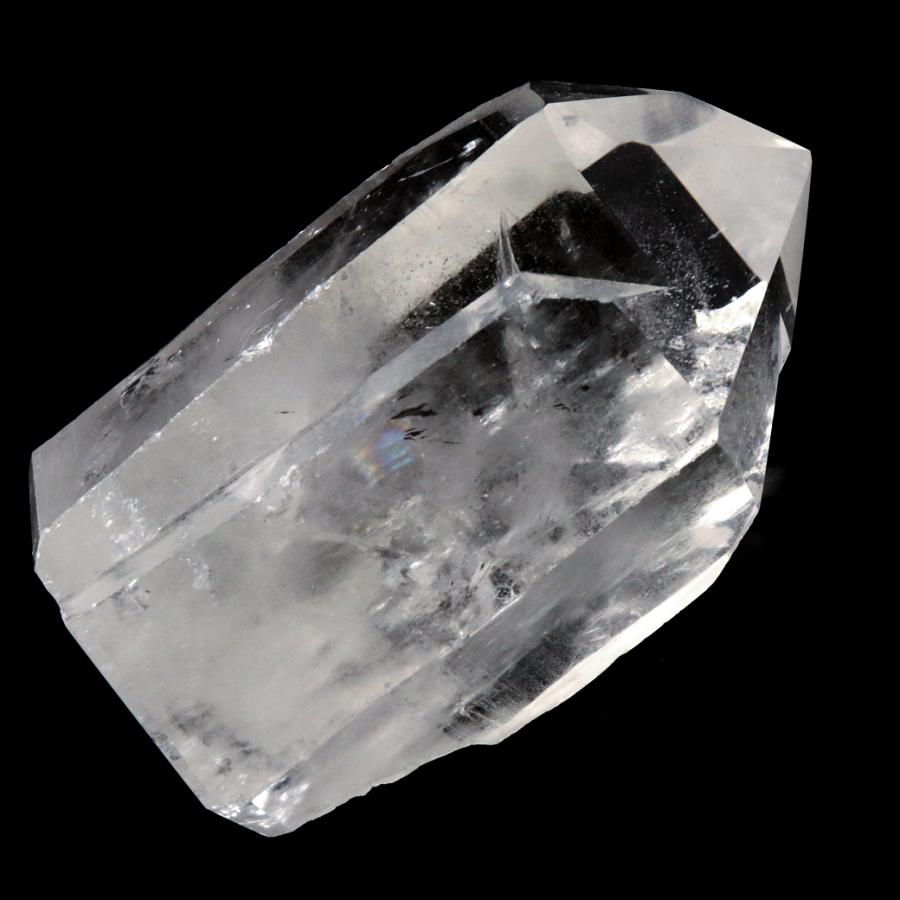 レムリアンシード 水晶 六角柱 ポイント 一部面残し 研磨磨き 329g 1点もの AA 天然石 ブラジル バイーア州産 証明書付き