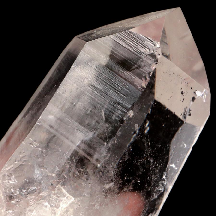 GOLD STONE レムリアンシード 水晶 六角柱 ポイント 一部面残し 研磨 