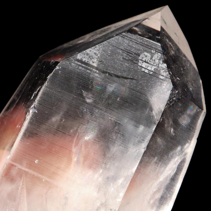 GOLD STONE レムリアンシード 水晶 六角柱 ポイント 一部面残し 研磨 