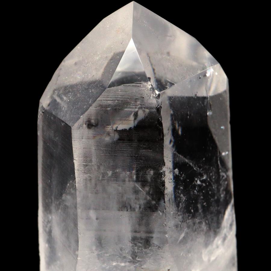 GOLD STONE レムリアンシード 水晶 六角柱 ポイント 一部面残し 研磨 