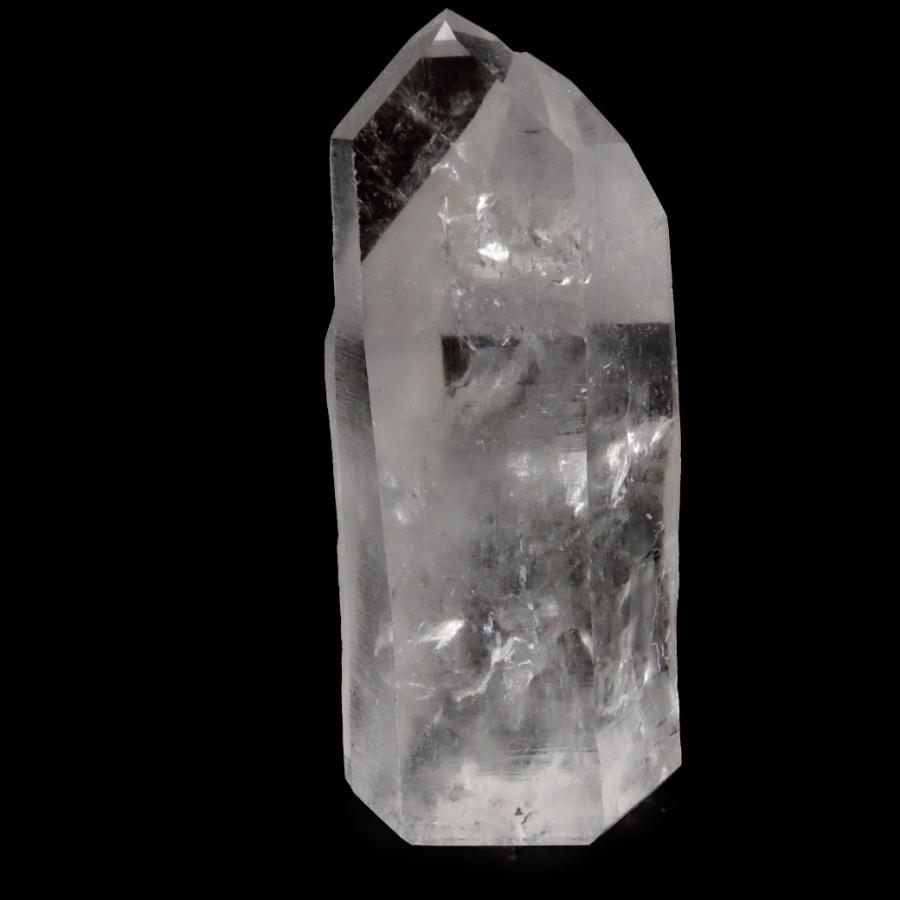 レムリアンシード 水晶 六角柱 ポイント 一部面残し 研磨磨き 325g 1点もの AA 天然石 ブラジル バイーア州産 証明書付き_3