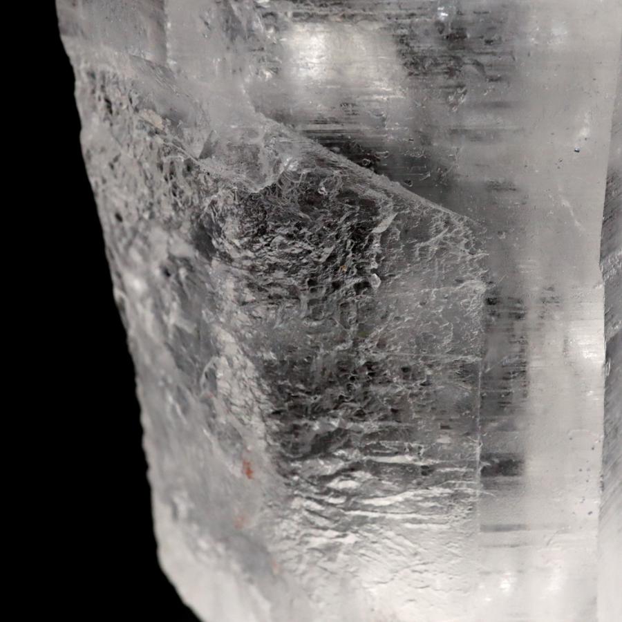 レムリアンシード 水晶 六角柱 ポイント 一部面残し 研磨磨き 325g 1点もの AA 天然石 ブラジル バイーア州産 証明書付き_4