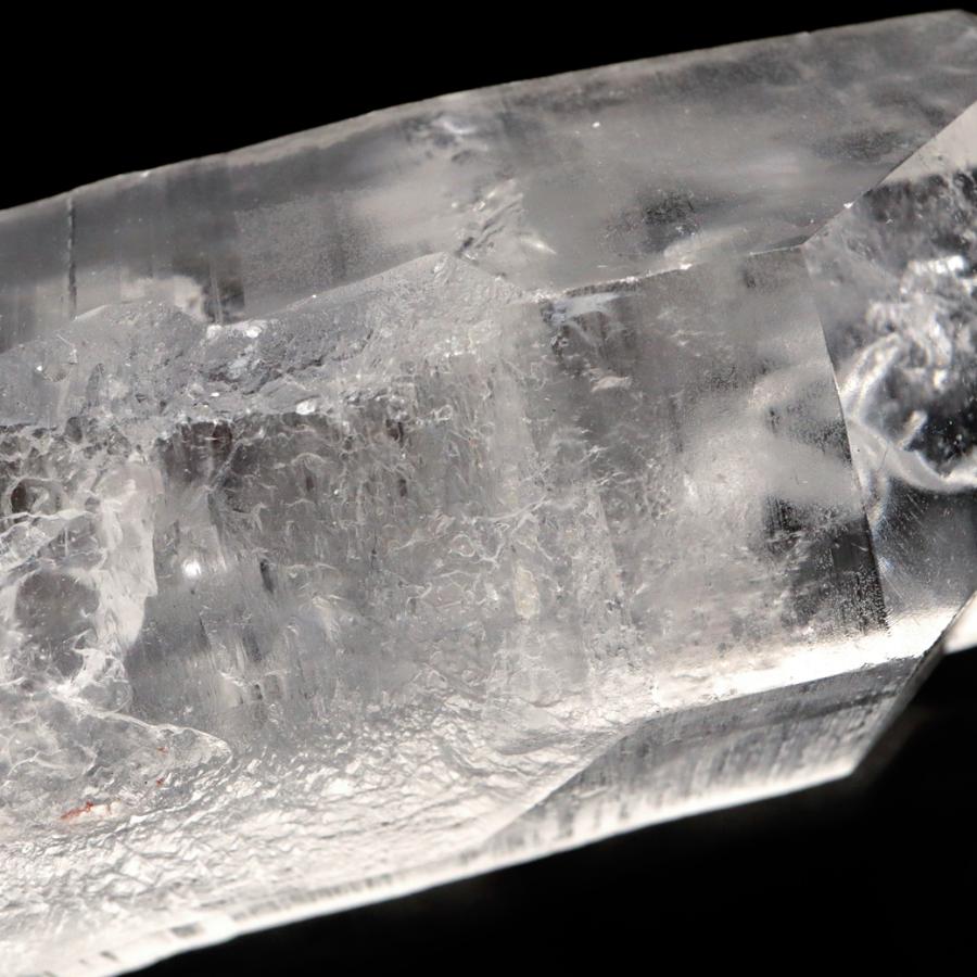 レムリアンシード 水晶 六角柱 ポイント 一部面残し 研磨磨き 325g 1点もの AA 天然石 ブラジル バイーア州産 証明書付き_7