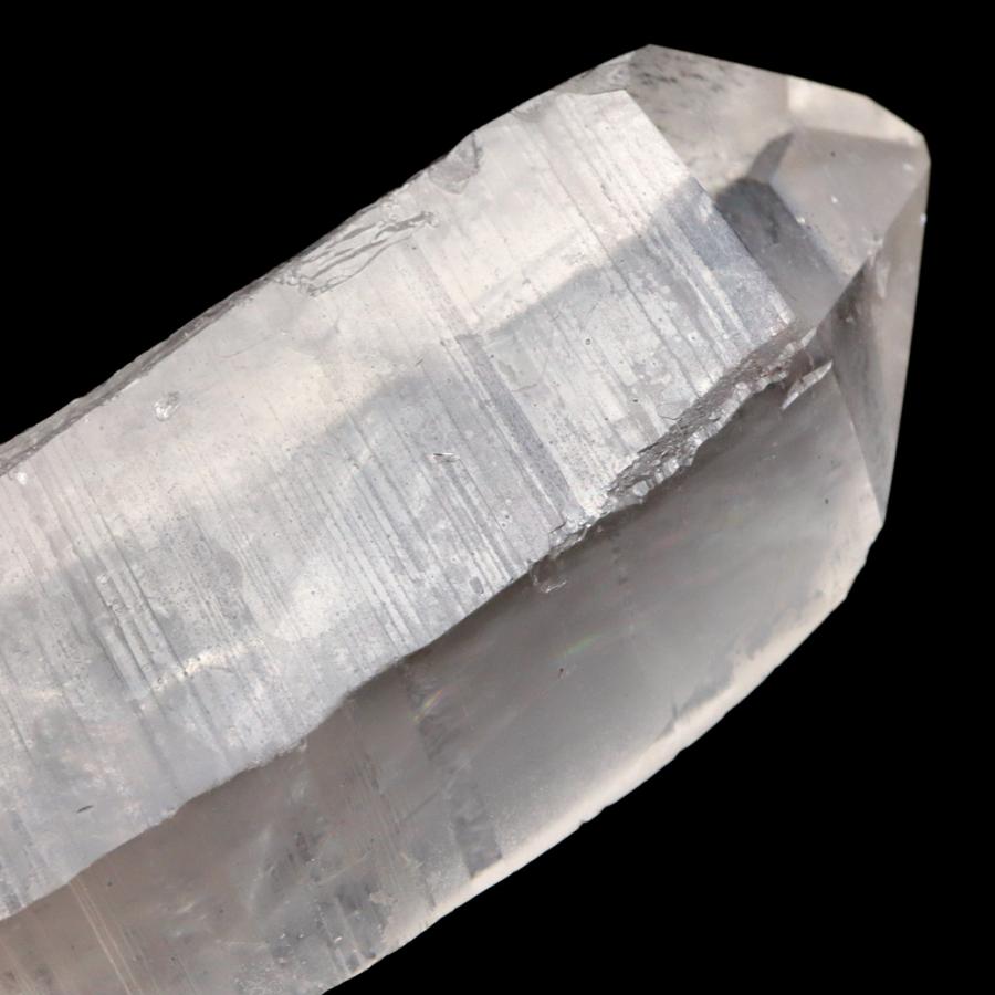GOLD STONE レムリアンシード 水晶 六角柱 ポイント 一部面残し 研磨
