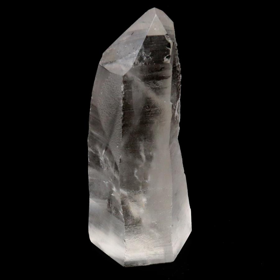 レムリアンシード 水晶 六角柱 ポイント 一部面残し 研磨磨き 213g 1点もの AA 天然石 ブラジル バイーア州産 証明書付き