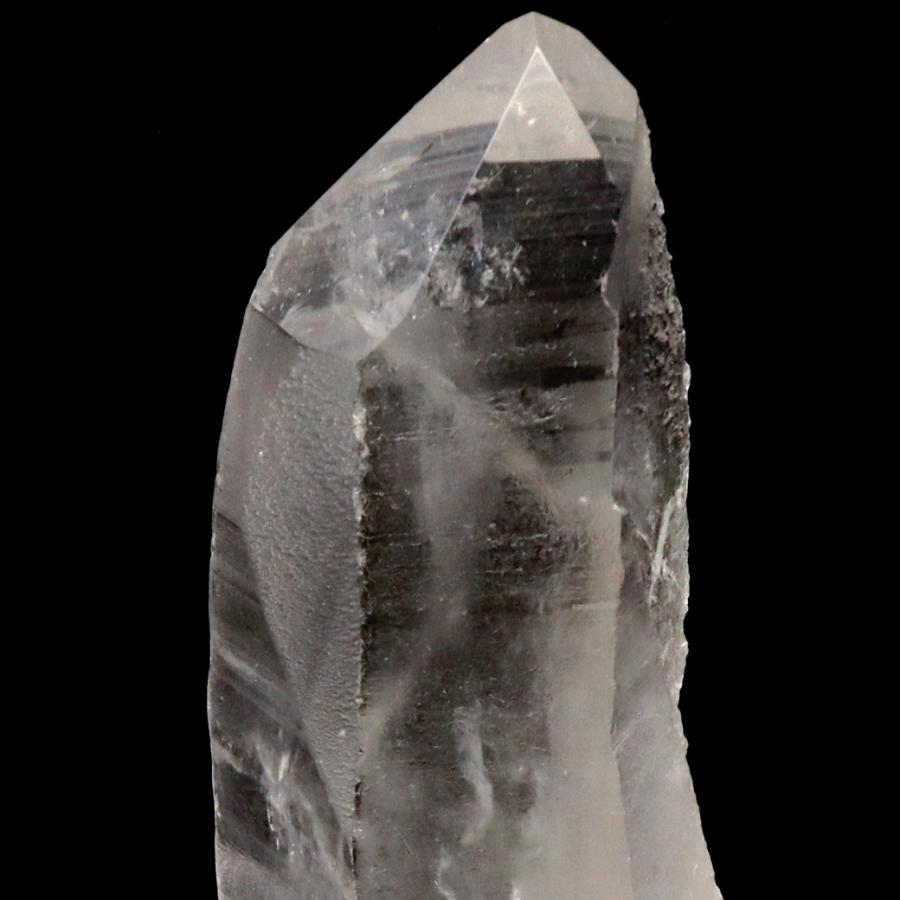 レムリアンシード 水晶 六角柱 ポイント 一部面残し 研磨磨き 213g 1点もの AA 天然石 ブラジル バイーア州産 証明書付き