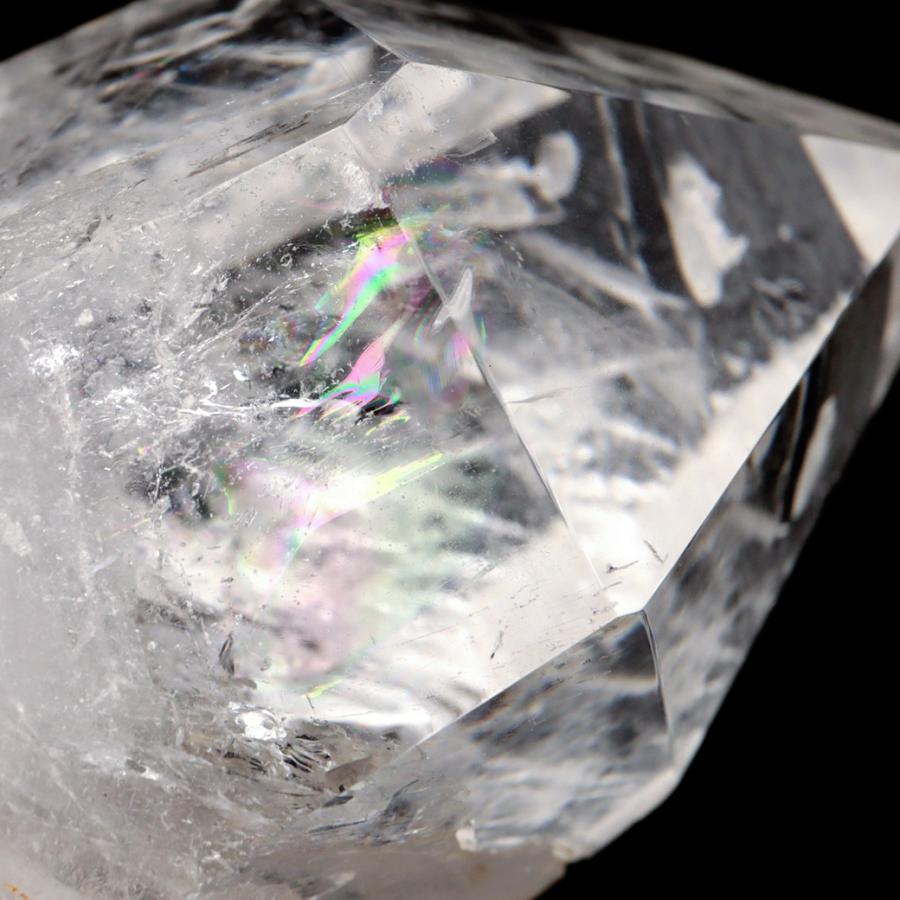 GOLD STONE レムリアンシード 水晶 六角柱 ポイント 一部面残し 研磨