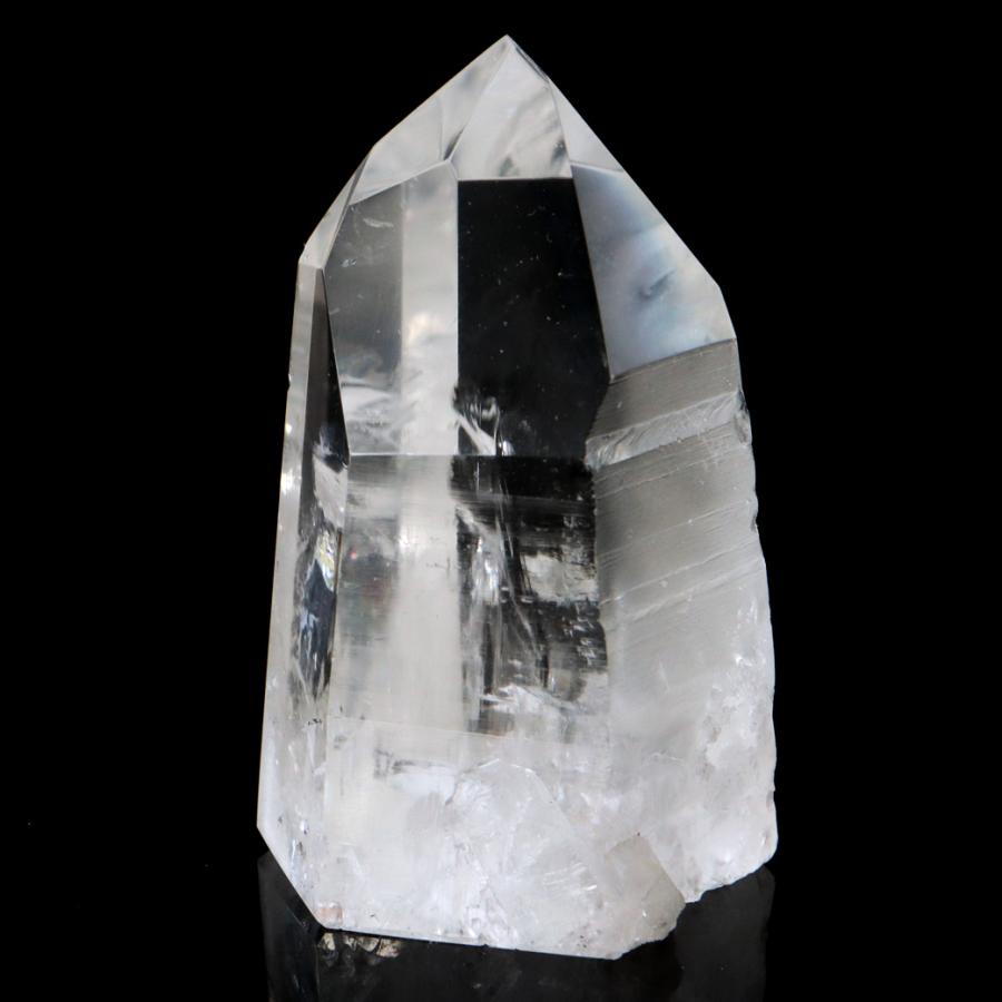 GOLD STONE レムリアンシード 水晶 六角柱 ポイント 一部面残し 研磨