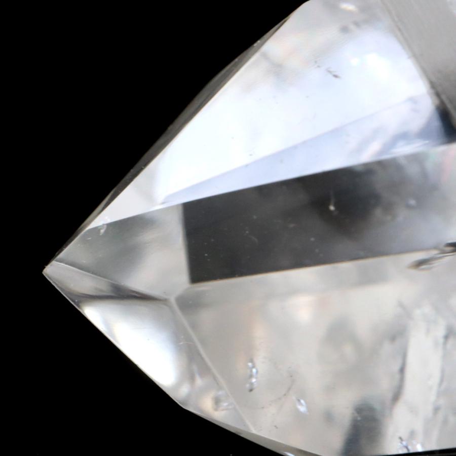 GOLD STONE レムリアンシード 水晶 六角柱 ポイント 一部面残し 研磨