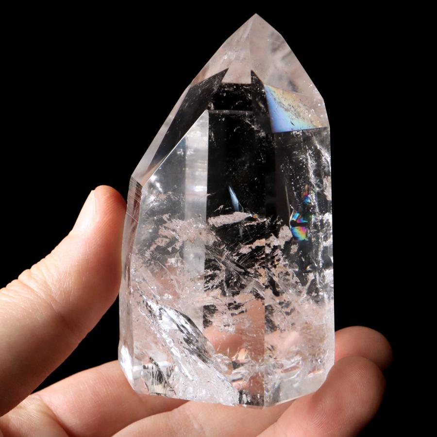 W☆特選オンリー1☆破邪✴︎魔除け【黒水晶♤レムリアンシード水晶