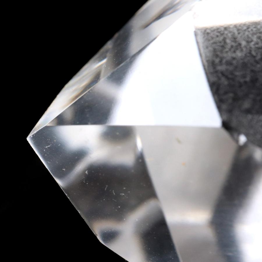 GOLD STONE レムリアンシード 水晶 六角柱 ポイント 一部面残し 研磨