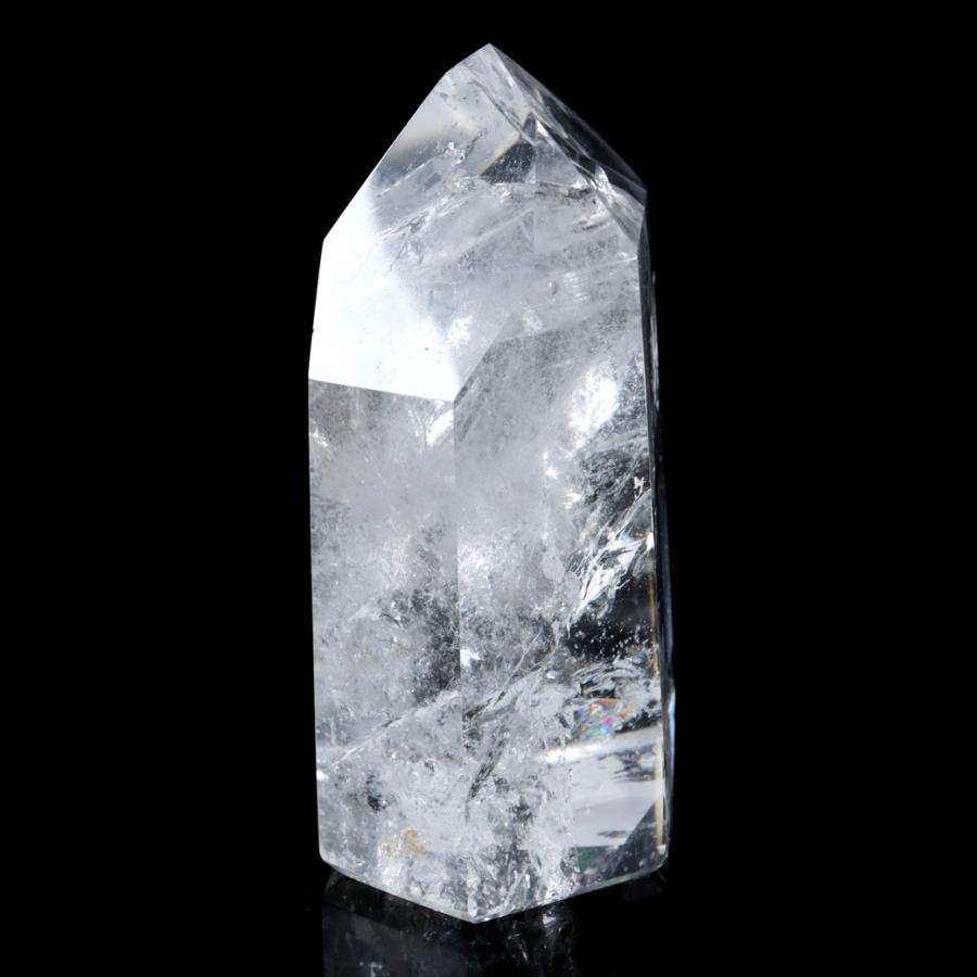 ✳️専用‼️☆美宝☆極品極上ハイパワー水晶☆レインボー レムリアンシード 六角柱 GP1352 天然水晶六角柱 山梨で製作 水晶天然石専門店ムーン