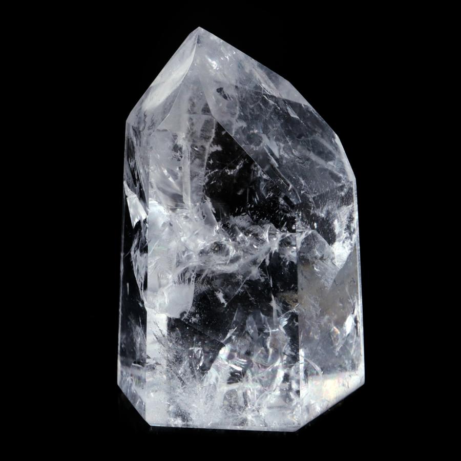 レムリアン水晶】水晶 ポイント タワー 虹入り ブラジル産