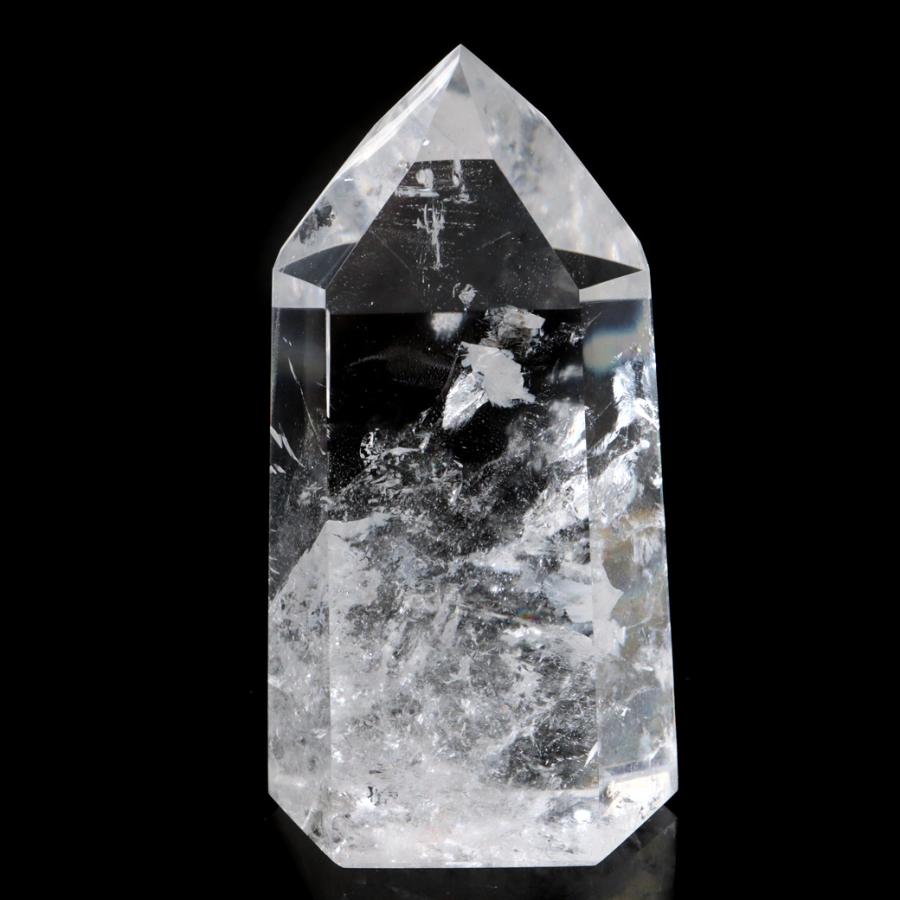 GOLD STONE レムリアンシード 水晶 六角柱 ポイント 全面研磨 磨き