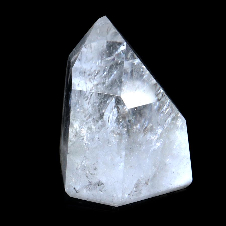 レムリアン水晶　六角柱 GOLD STONE レムリアンシード 水晶 六角柱 ポイント 全面研磨 磨き