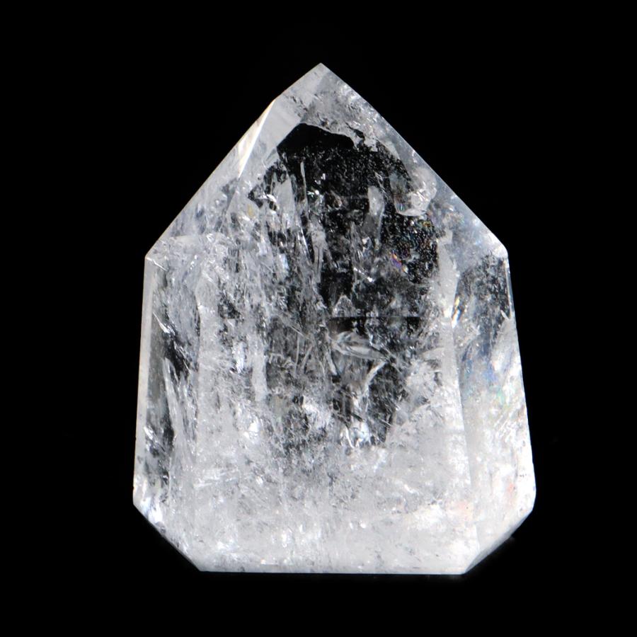 レムリアン水晶 六角柱 レムリアンシード 水晶 六角柱 ポイント 全面研磨 磨き 216g 1点