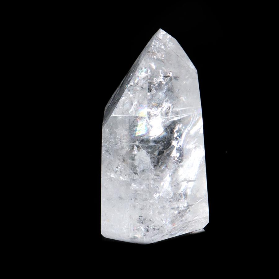 レムリアンクォーツ　六角柱 GOLD STONE レムリアンシード 水晶 六角柱 ポイント 全面研磨