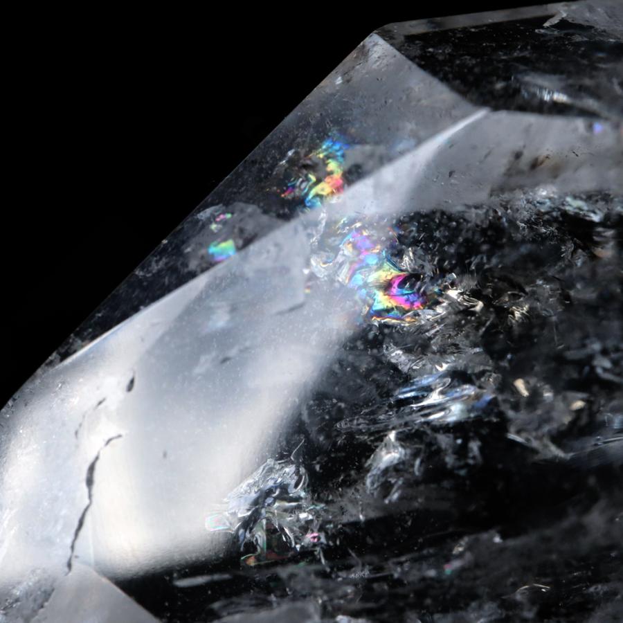 GOLD STONE レムリアンシード 水晶 六角柱 ポイント 全面研磨 磨き