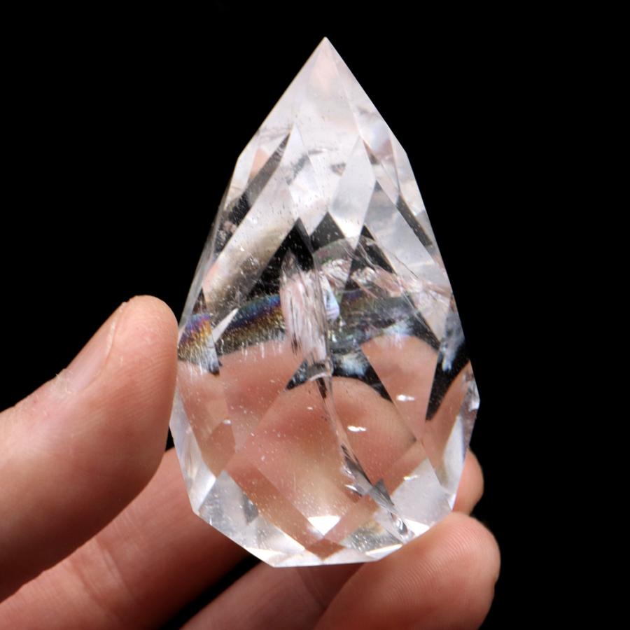 高品質 レムリアンシード フレイムカットシリーズ クリアクォーツ