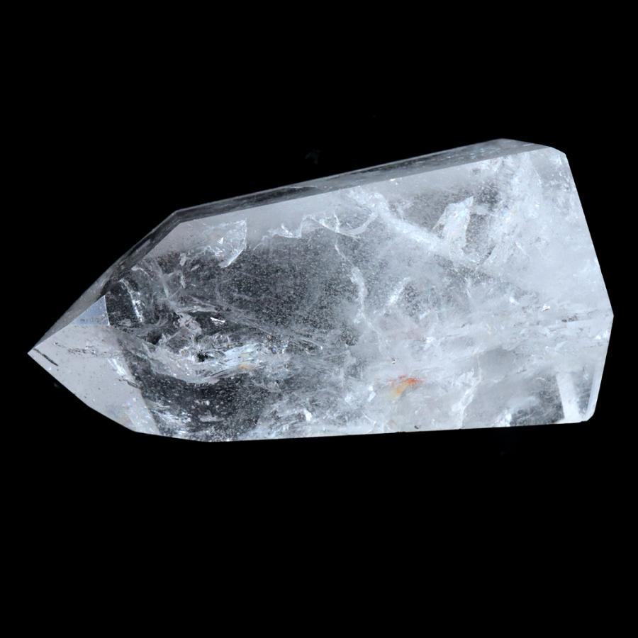 GOLD STONE レムリアンシード 水晶 六角柱 ポイント 全面研磨 磨き