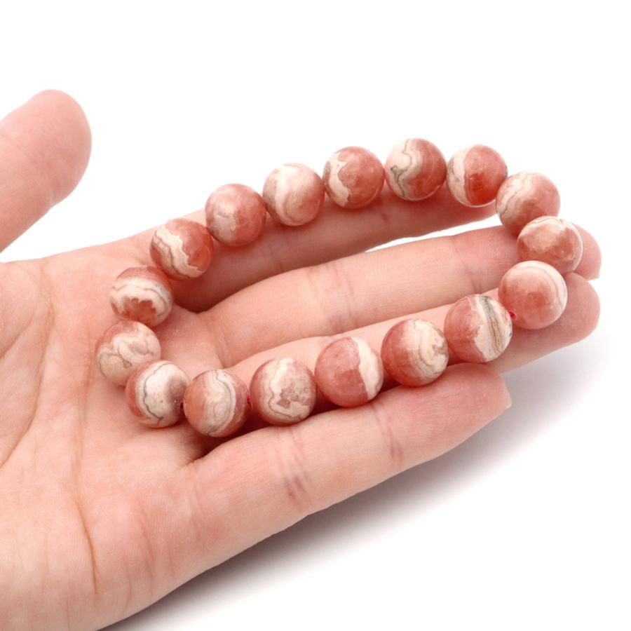 大玉 インカローズ 12mmブレスレット インカローズ(12mm)ブレスレット | A-GATE OFFICIAL STORE