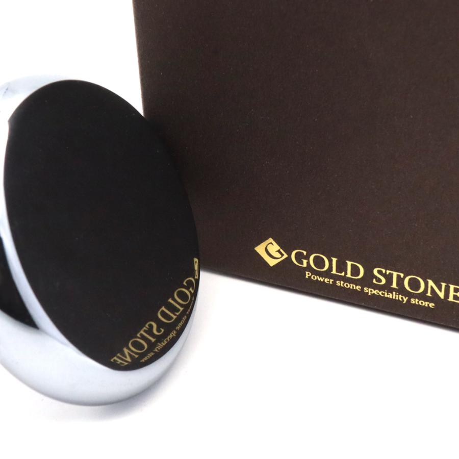 GOLD STONE テラヘルツ鉱石 本物 かっさプレート ボディ用 丸型 B