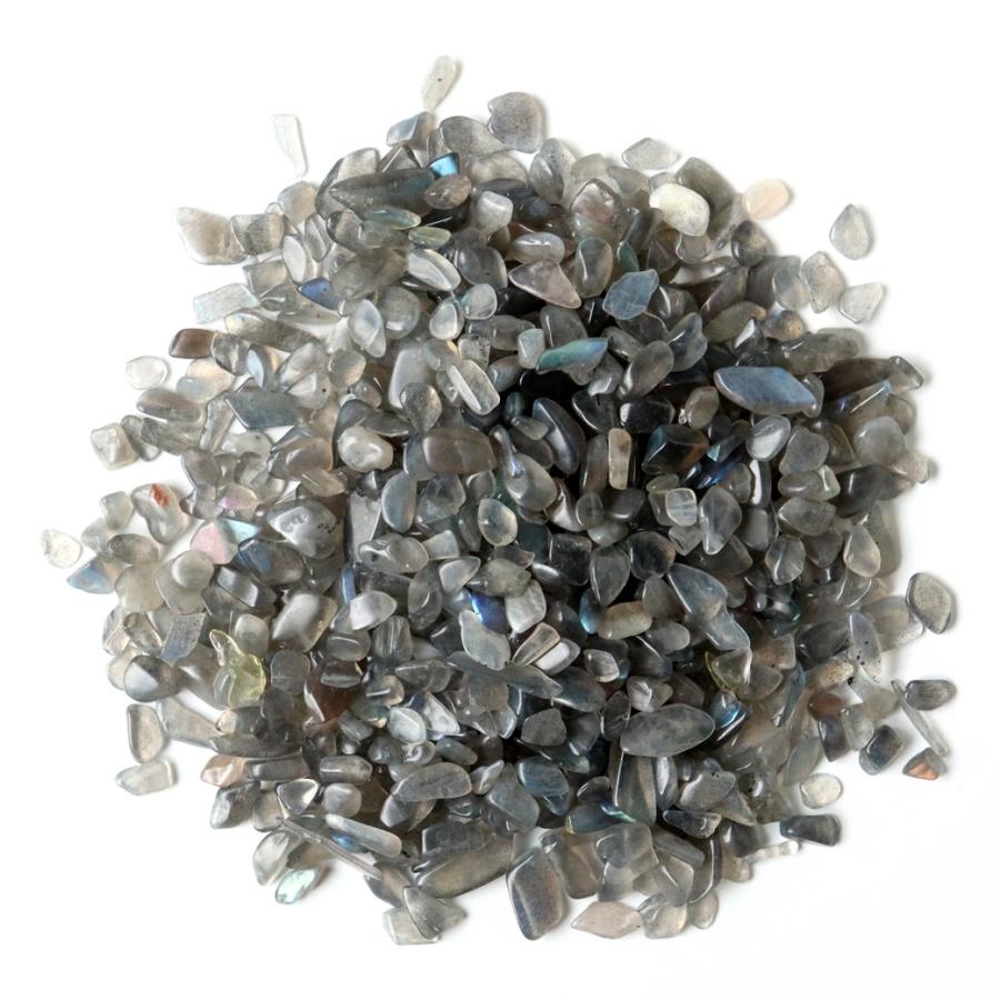 GOLD STONE ラブラドライト さざれ石 本物 100g 透明美麗シラー 天然石