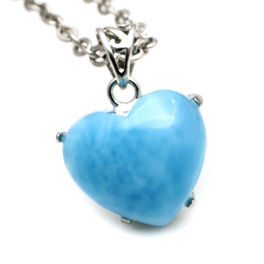 ラリマー ネックレス ハート型 天然石 ペンダント Silver925 ロイヤルクラス Srank スカイブルー ドミニカ産 父の日 プレゼント Larimar162 Gold Stone 通販 Yahoo ショッピング