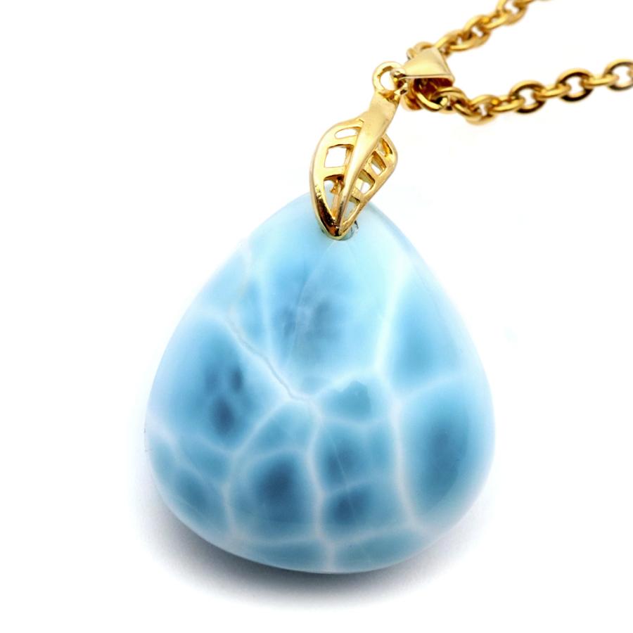 ラリマー ネックレス 天然石 ペンダント Silver925 ロイヤルクラス 