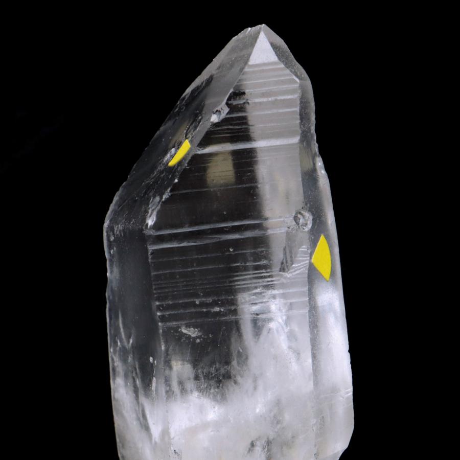 レムリアンシード 水晶 ポイント 幅72mm ライトニング水晶 雷