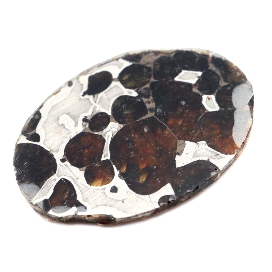 ◆パラサイト隕石◆セリコ隕石◆ケニア産◆ルース◆石鉄隕石◆#ha◆ GOLD STONE パラサイト隕石 ケニア セリコ産 重量1.3g 隕石標本