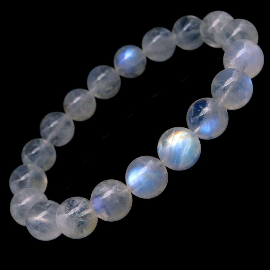 レインボー ムーンストーン ブレスレット メンズ レディース 10 5mm スリランカ産 a 6月 誕生石 天然石 1点物 母の日 Moon Stone28 Gold Stone 通販 Yahoo ショッピング
