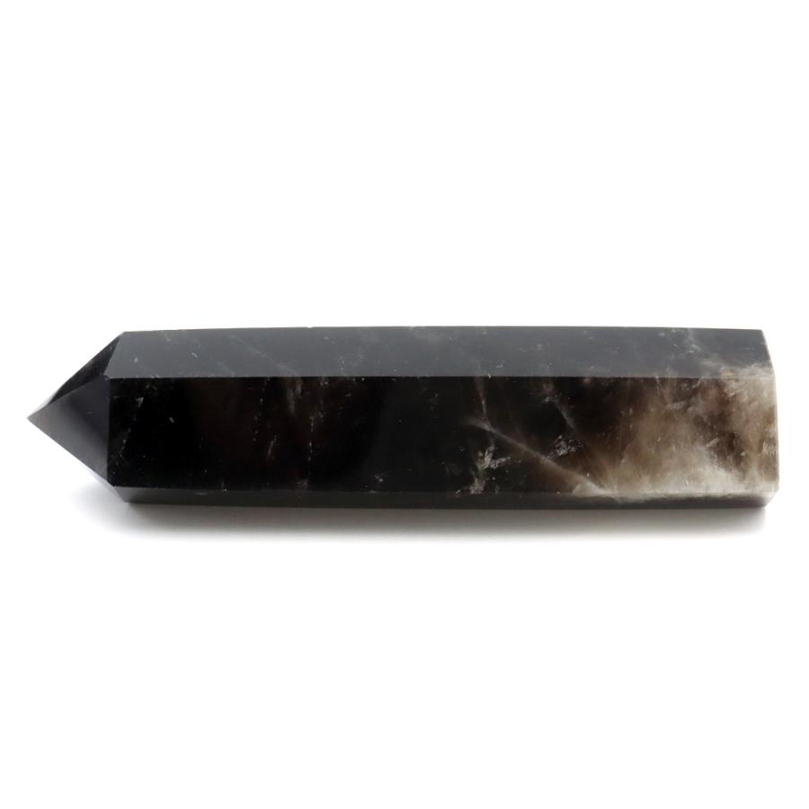 GOLD STONE モリオン 黒水晶 六角柱 ポイント 山東省産 浄化 魔除け