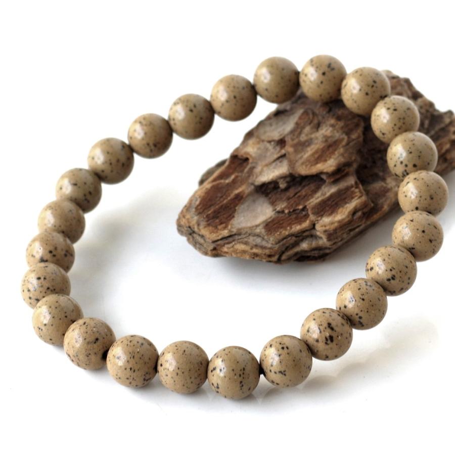 天然ラジウム石（北投石Hokutolite)ブレスレット GOLD STONE 北投石 ブレスレット メンズ レディース 8mm 橙色 台湾産