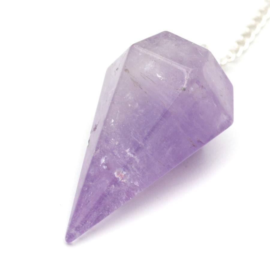 ペンデュラム アメジスト 紫水晶 ダウジング 天然石 ヒーリング フーチ 振り子 2月 誕生石 パワーストーン Amethyst 爆買 クリスマス | ブランド登録なし | 02