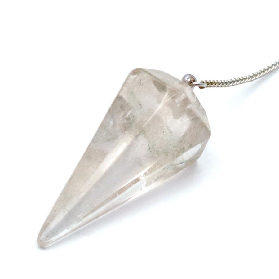 ペンデュラム 水晶 クリスタルクォーツ ダウジング 天然石 ヒーリング フーチ 振り子 4月 誕生石 パワーストーン Crystal 爆買 クリスマス | ブランド登録なし | 02