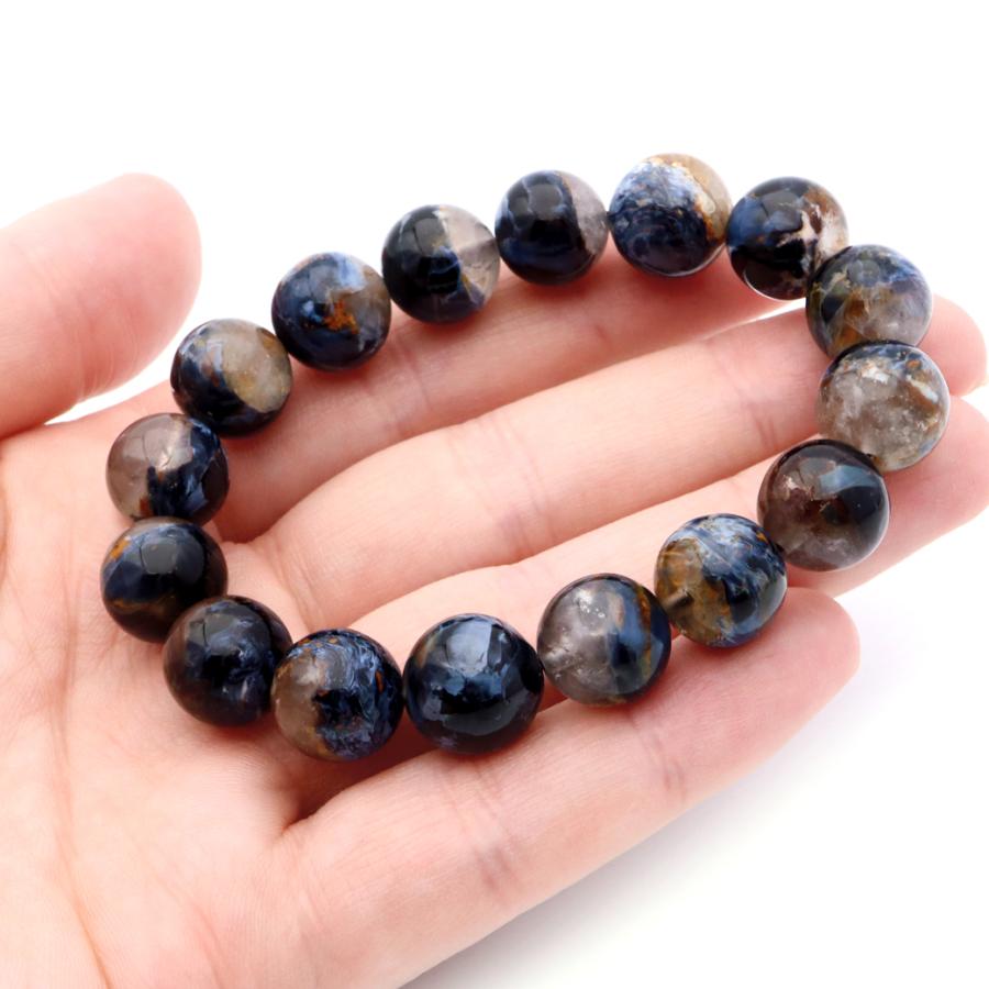 GOLD STONE ピーターサイト シリカ ブレスレット 12mm 高品質 AAA 