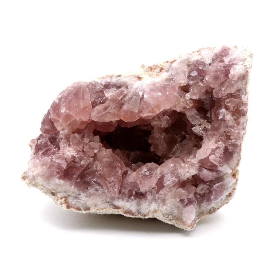 希少‼ 天然石 原石 鉱物 ジオード ピンクアメシスト 1 【公式通販】