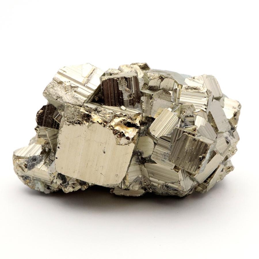 GOLD STONE パイライト 原石 AAA 約222g ペルー産 1点もの 黄鉄鉱