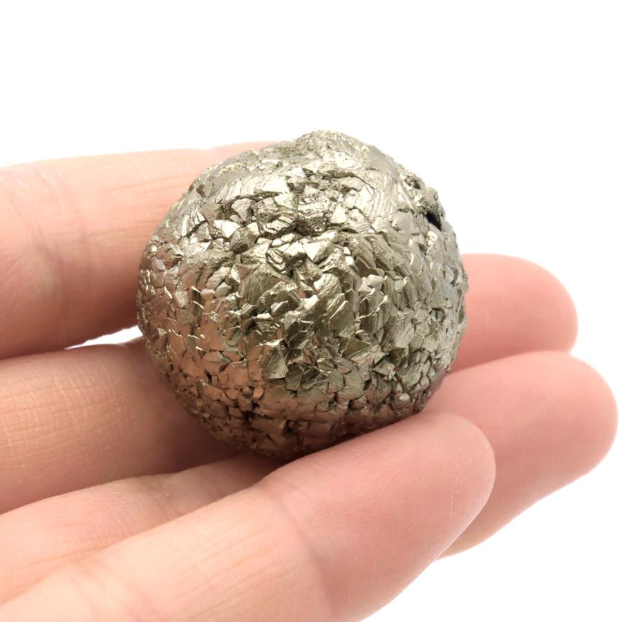 パイライト　卵形　鉱物　原石 GOLD STONE パイライト 原石 たまご型 球 丸玉 自然が生み出した形状