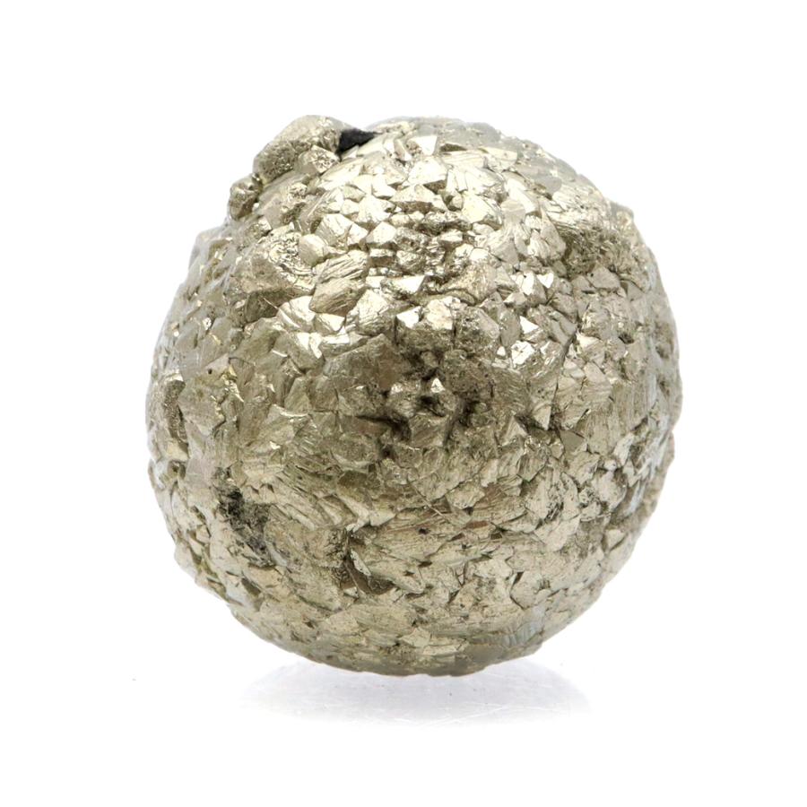 GOLD STONE パイライト 原石 たまご型 球 丸玉 自然が生み出した形状
