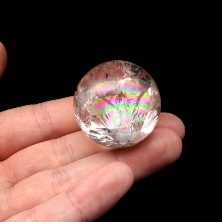 訳あり価格　13mm以上　大玉　アイリスクラック水晶　2本セット Amazon | [GOLD STONE] アイリスクォーツ 人工クラック