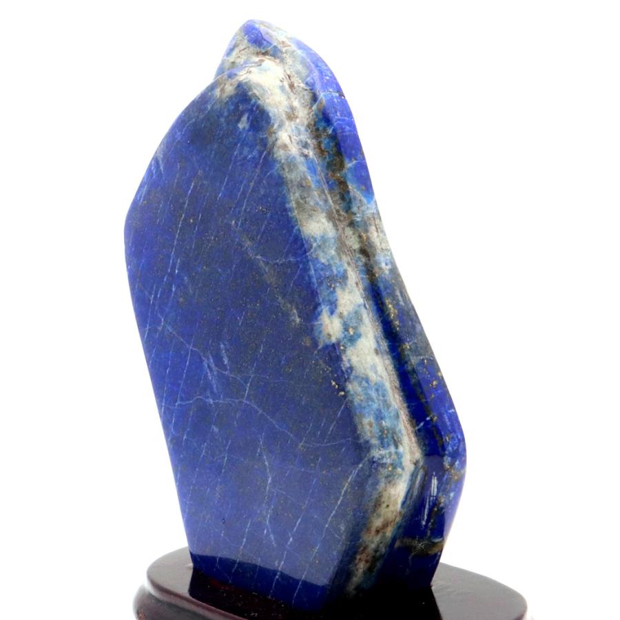GOLD STONE ラピスラズリ 原石 517g 台付き アフガニスタン産
