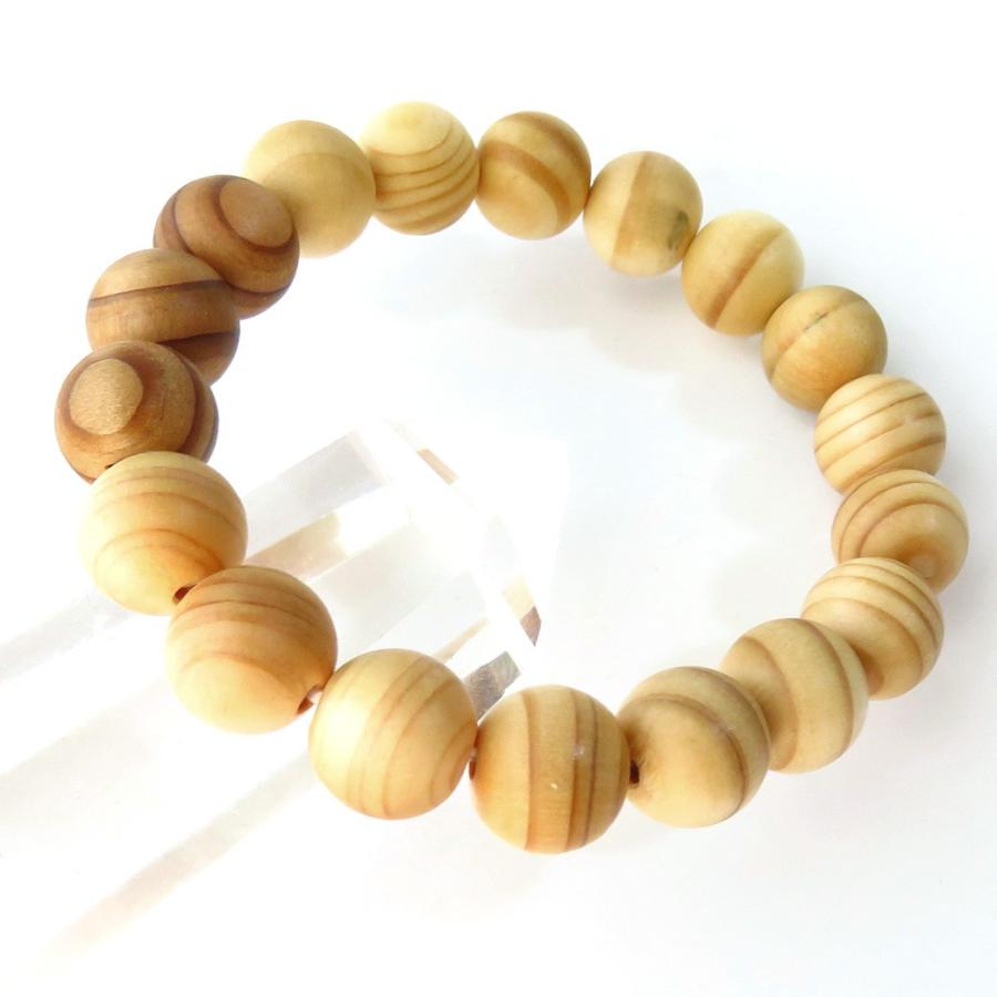GOLD STONE 高野山 六木（りくぼく）ブレスレット 11mm 木箱付き 世界