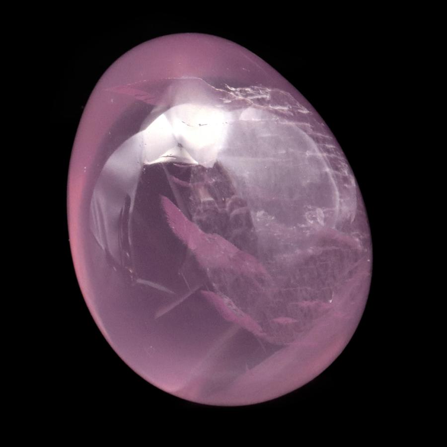 スターローズクォーツ AAAAA 38g 握り石 たまご型 お守り マダガスカル